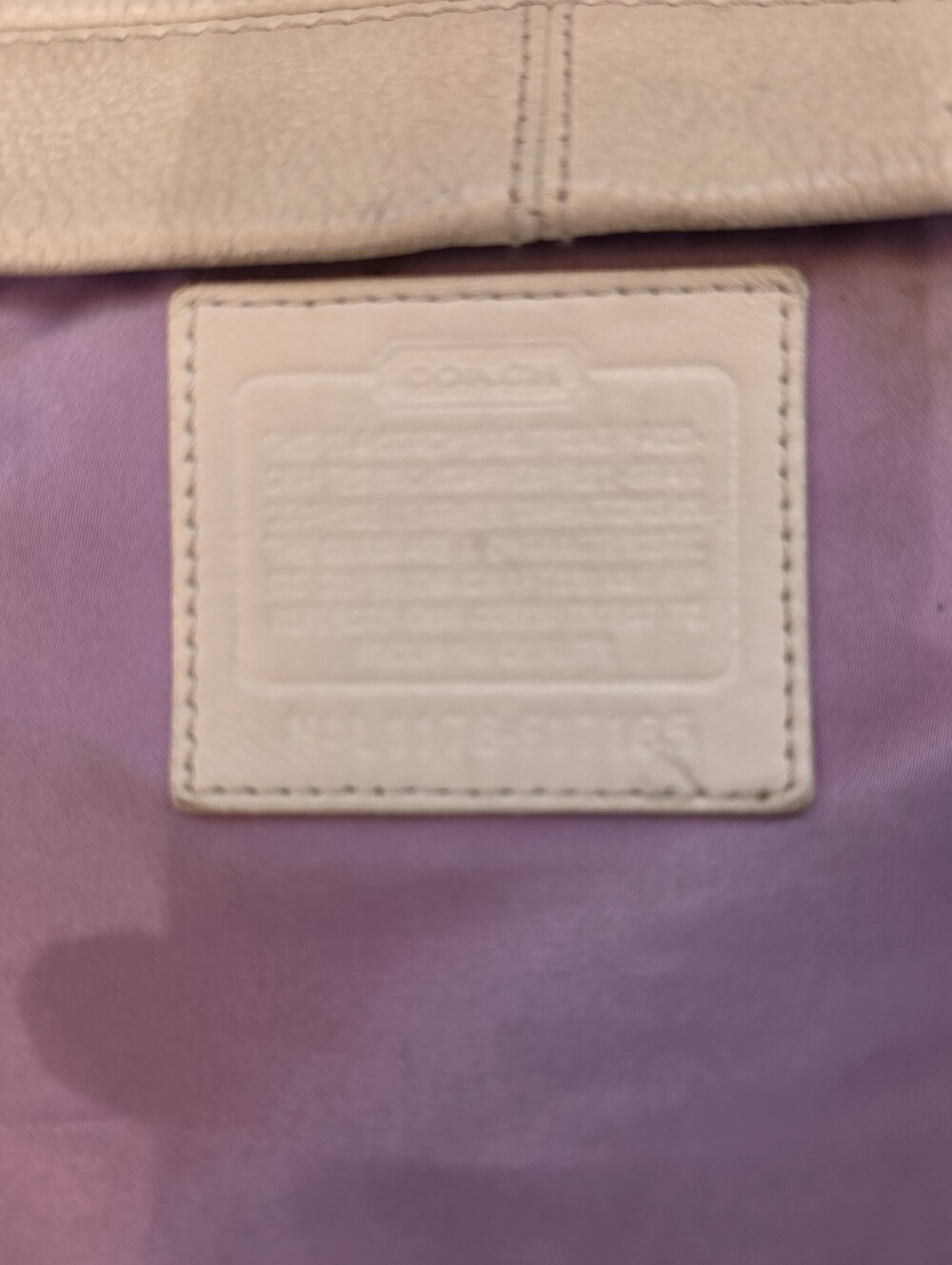 Coach Brook Leather Hobo Cream, Slouchy - Picture 4 of 16